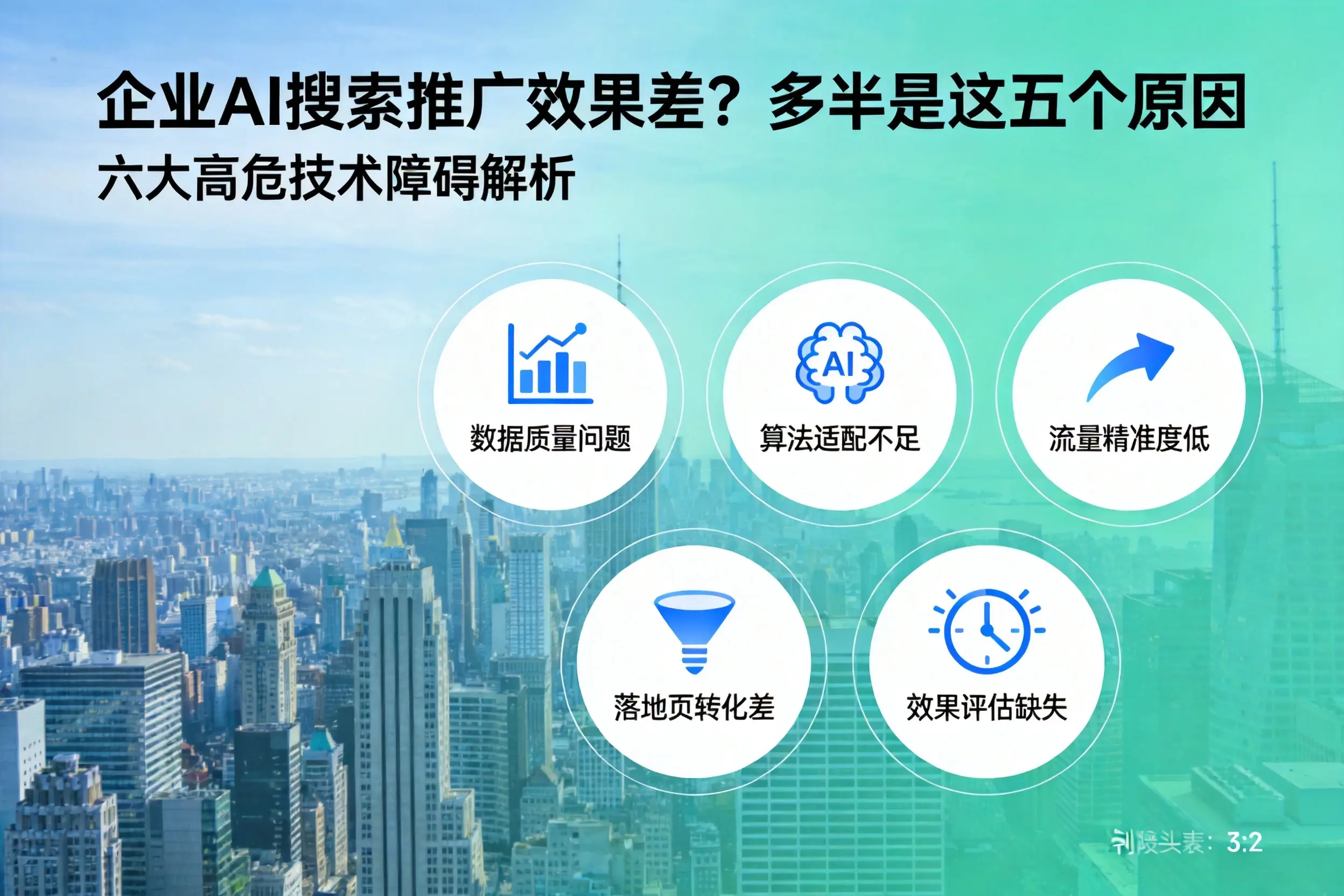 辉南企业AI搜索推广效果差?多半是这五个原因